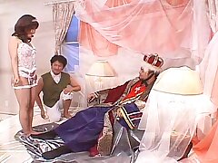 Asian Solo Beauty Teases Herself