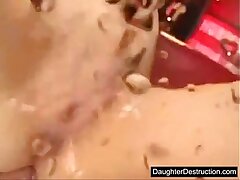 Asian Beauty Takes Two Loads